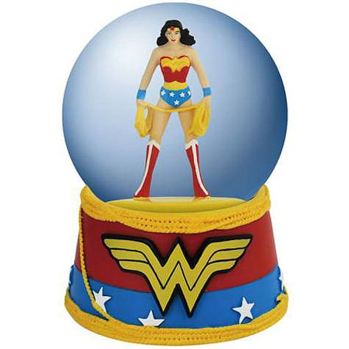 Wonder Woman Logo Water Globe